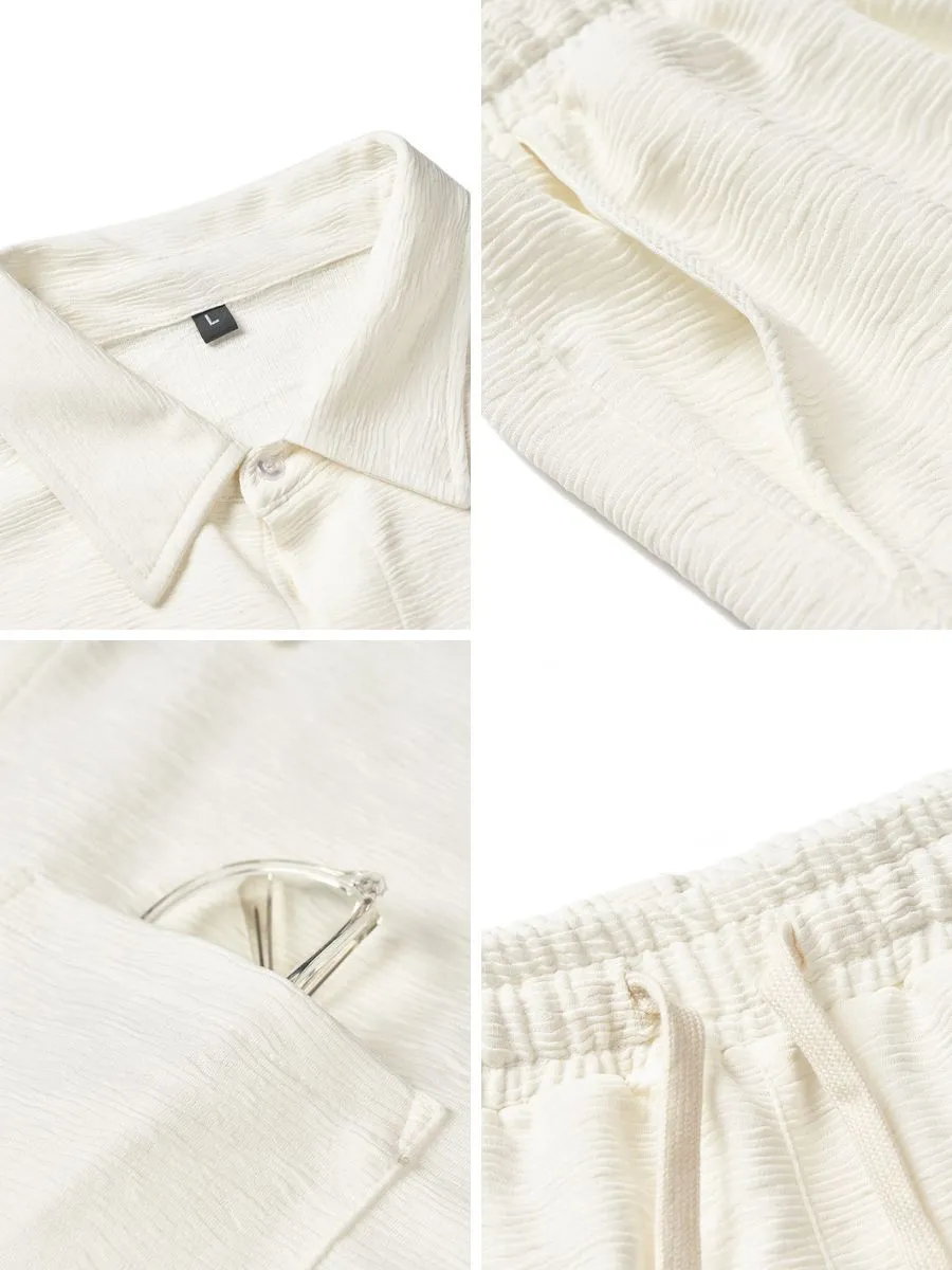 Two-Piece Shirt and Cargo Shorts