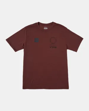 VA Mark Tee - Mahogany