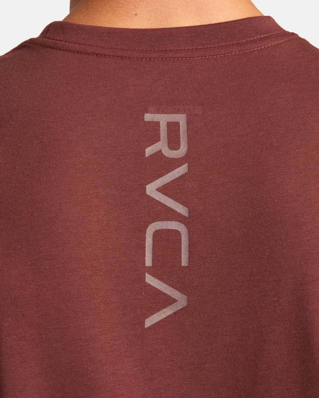 VA Mark Tee - Mahogany