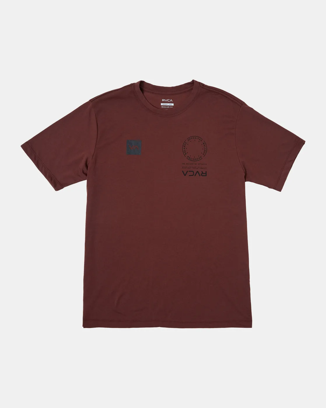 VA Mark Tee - Mahogany