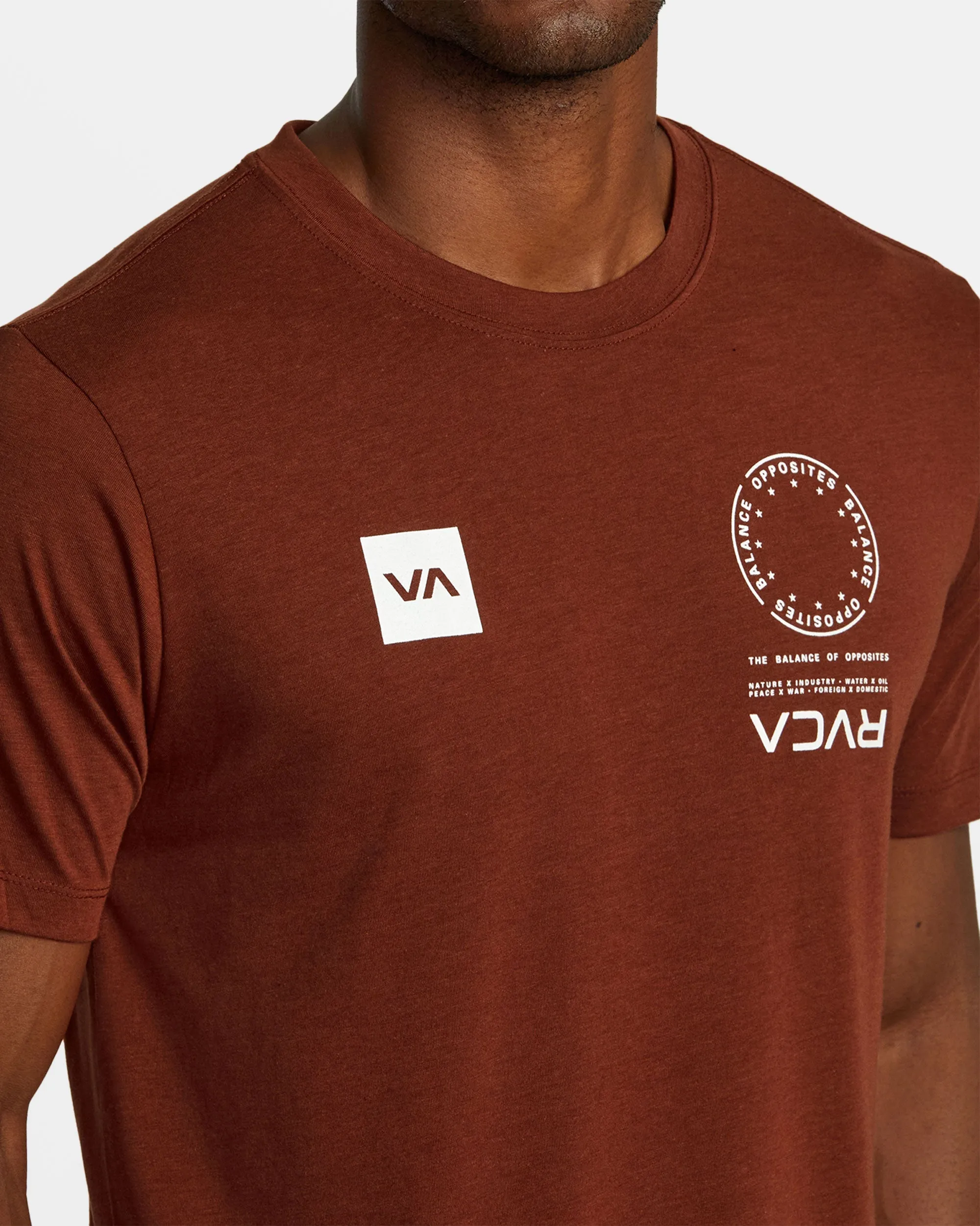 VA Mark Tee - Red Brick