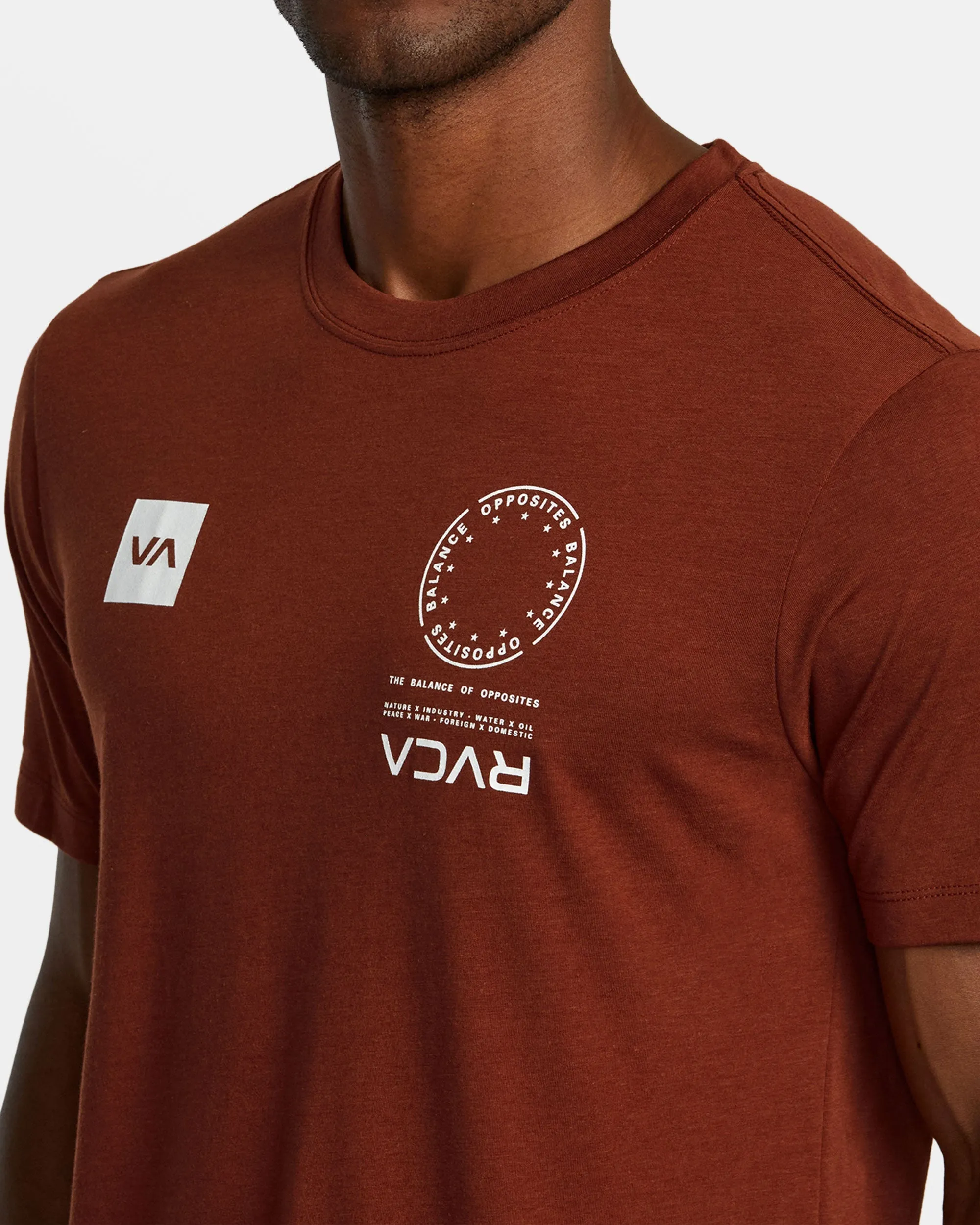 VA Mark Tee - Red Brick
