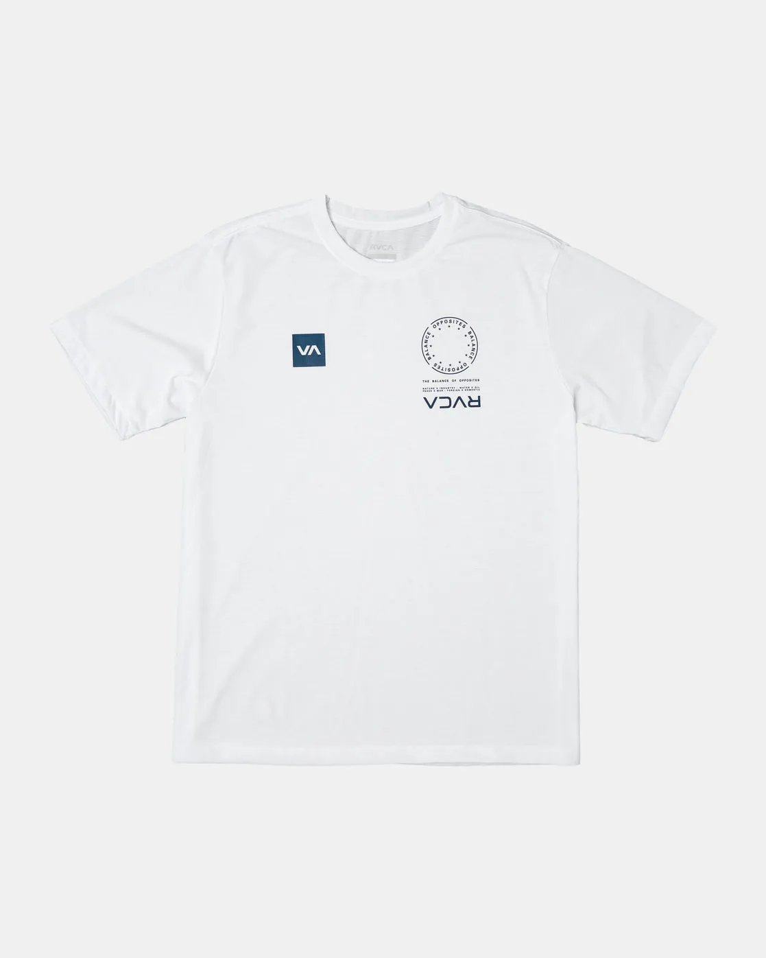 VA Mark Tee - White/Blue
