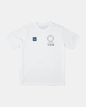 VA Mark Tee - White/Blue