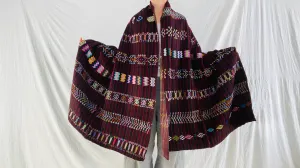 Vintage Colotenango Guatemalan Wrap. Fine Example. 0013