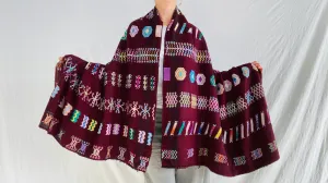 Vintage Colotenango Guatemalan Wrap. Fine Example. 8A