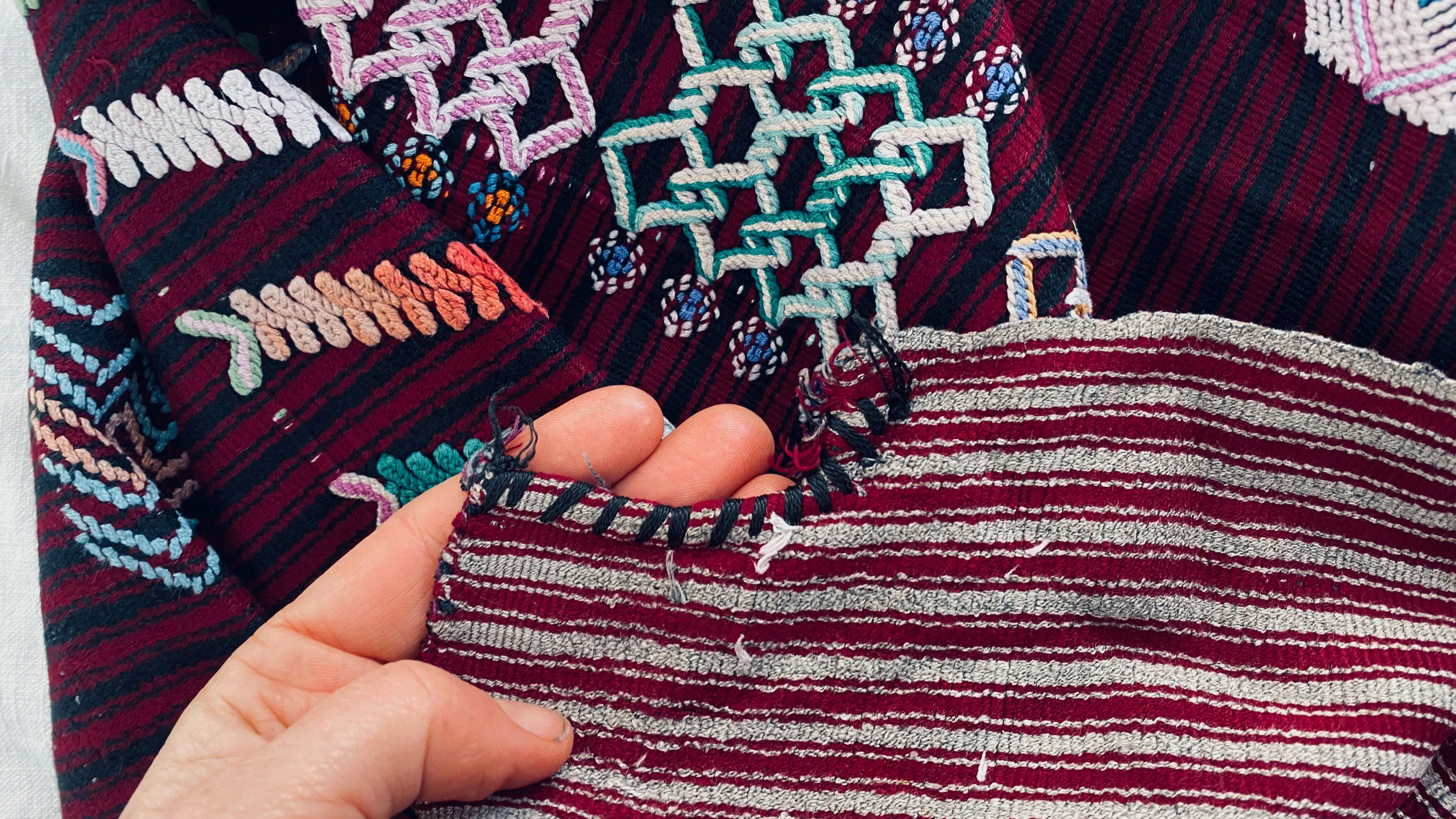 Vintage Colotenango Guatemalan Wrap. Fine Example. 8A