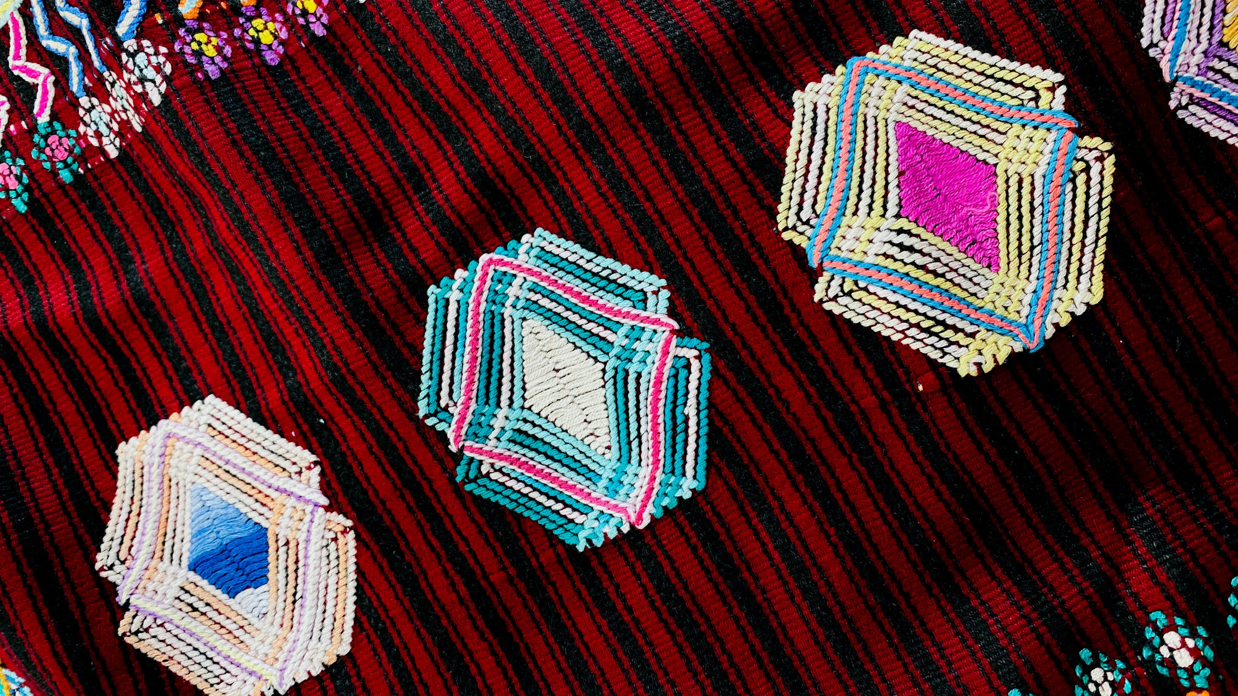Vintage Colotenango Guatemalan Wrap. Fine Example. 8A