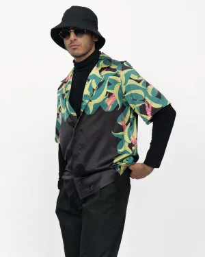 Volcano Vista - Premium Soft Satin Shirt