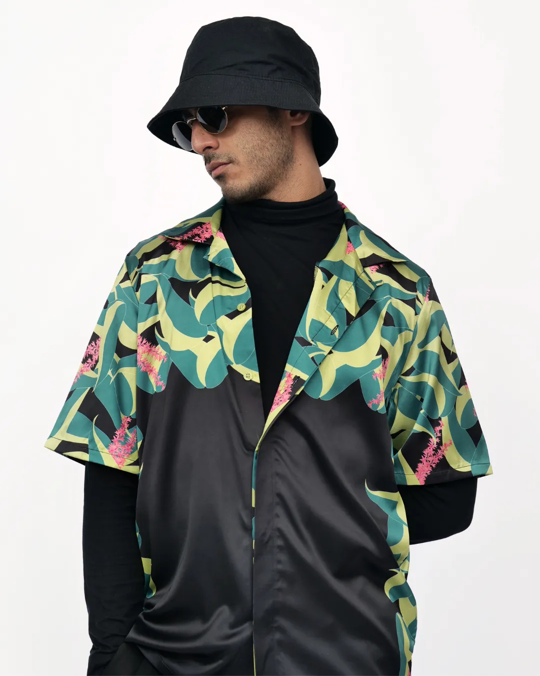 Volcano Vista - Premium Soft Satin Shirt