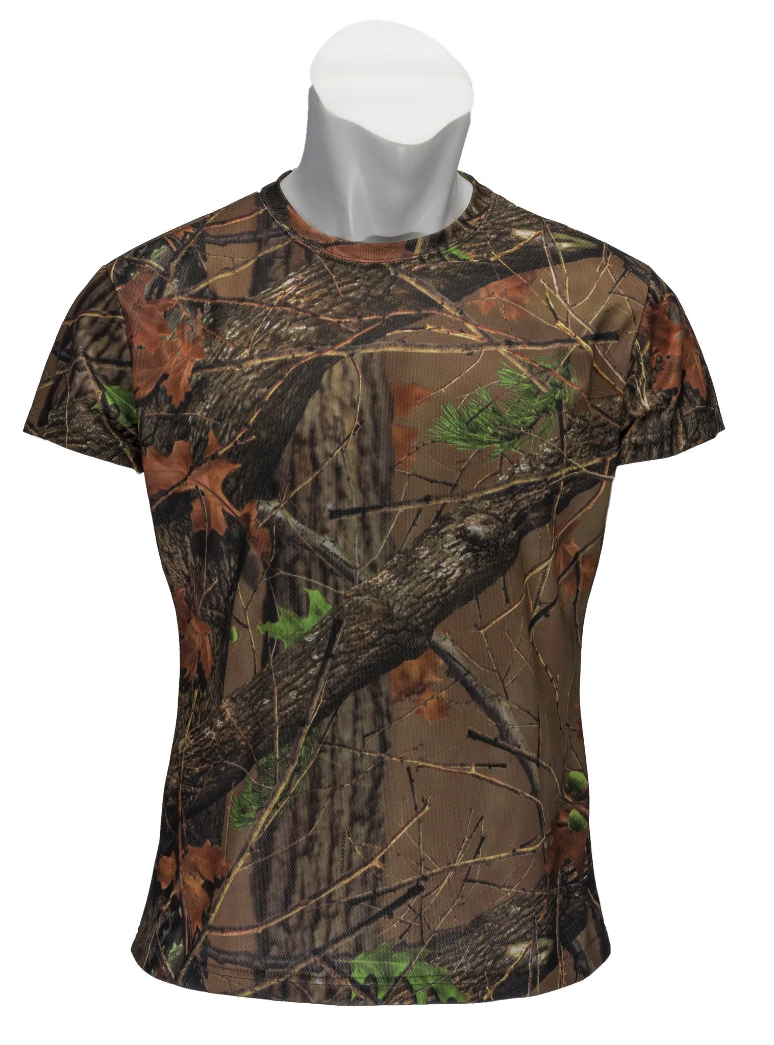 WOMEN'S CAMO ACTIVE PERFORMANCE SHORT SLEEVE T-SHIRT