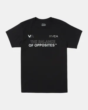 Yin Yang Balance Tee - Black